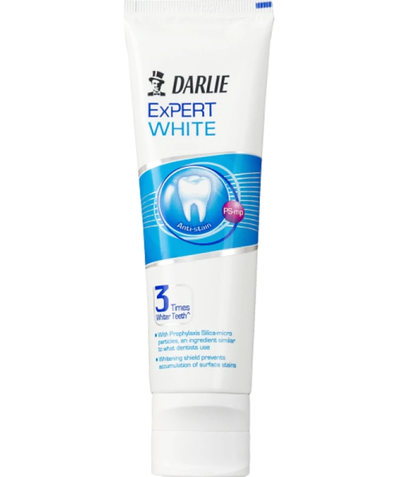 Expert White Toothpaste จาก Darlie (ปริมาณ 120g ราคา 129 บาท)